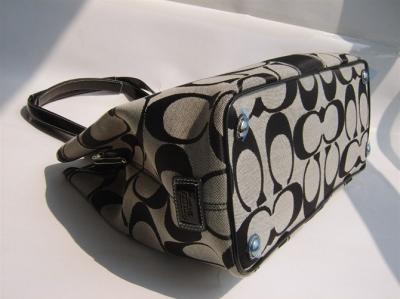 discount coach bags - 17424 black/gray